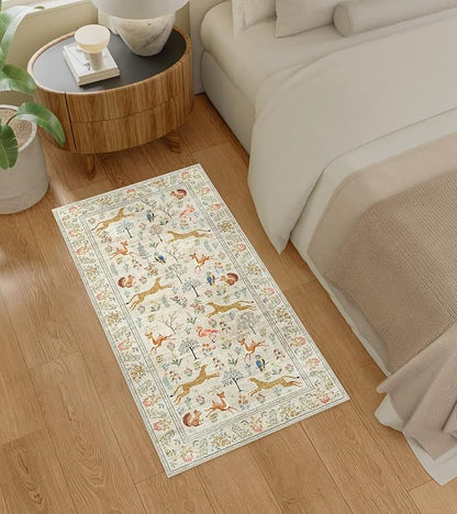 DUKINO 2x5 Rug for Hallway, Washable Kitchen Runner Rug - Image 3