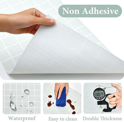 Drawer and Shelf Liner for Kitchen Cabinet: 12 in X 20 Ft Non Slip Waterproof - Image 5