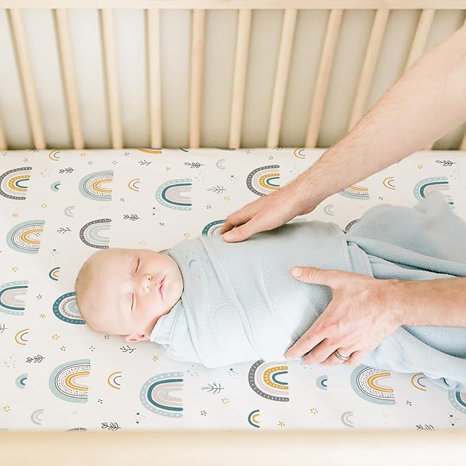 BBROLEX Baby Fitted Crib Sheets: Kid Crib Sheets - Image 4