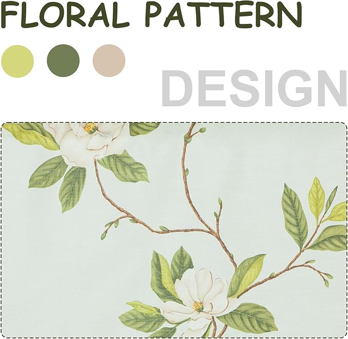 Leeva Blue Farmhouse Window Valance - Image 7