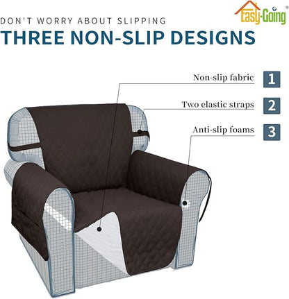 Easy-Going Waterproof Oversized Loveseat Covers Leakproof Couch Cover - Image 4