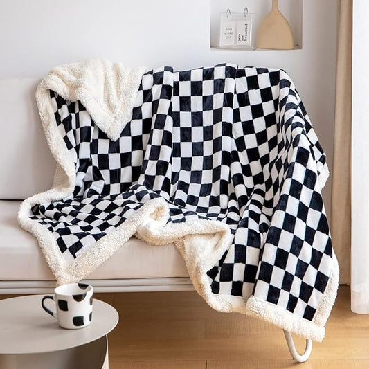 LOMAO Sherpa Throw Blanket Fleece Blanket by LOMAO