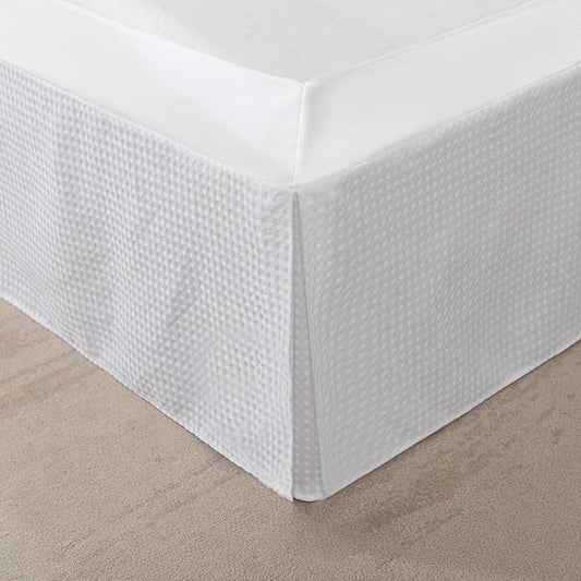 Full Bed Skirt, Wrap Around Bed Skirt by xuandian