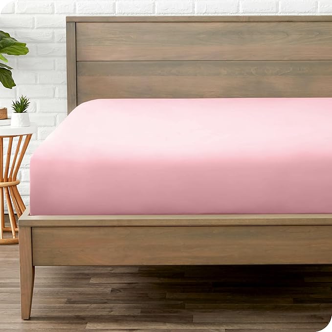 Bare Home Fitted Bottom Sheet Twin Size by BareHome