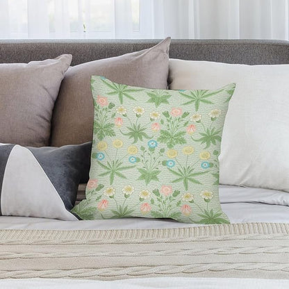 William Morris Floral Original Throw Pillow Covers Boho Chic Retro Floral Cozy - Image 5