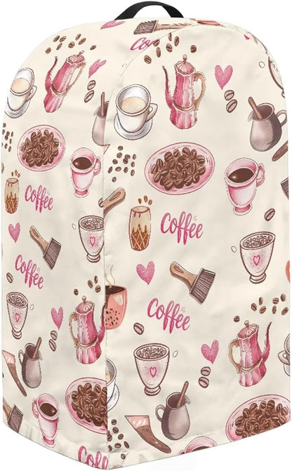 Pink Coffee Blender Cover for Kitchen Stand Mixer Food Processor Coffee Maker - Image 4