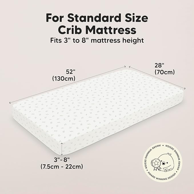 KeaBabies 2-Pack Baby Crib Sheets - Image 3