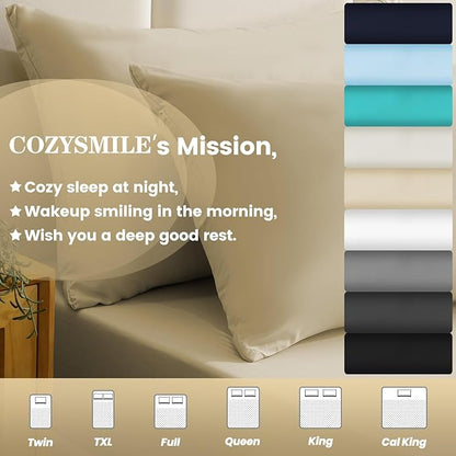 Lightweight Soft California King Sheet Set - Image 8