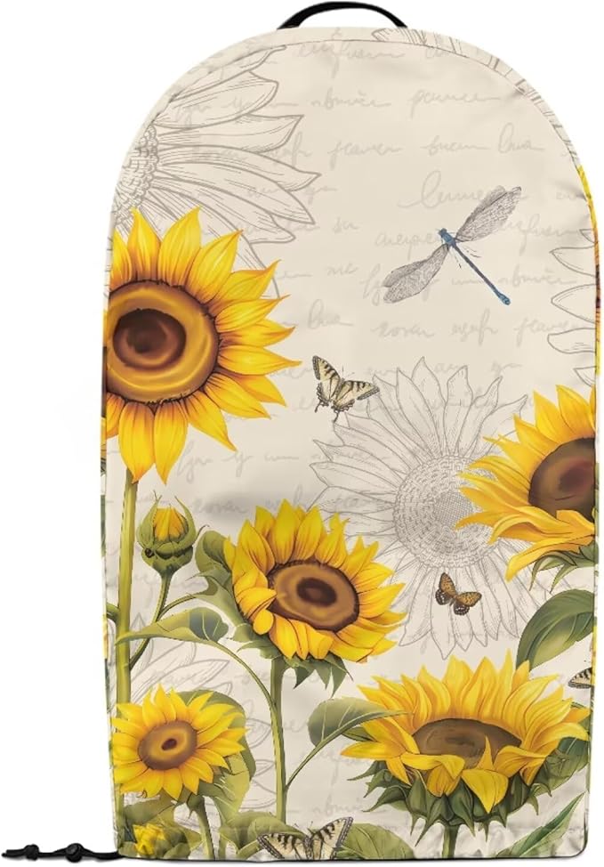 Sunflower Dragonfly Print Blender Dust Cover - Image 2