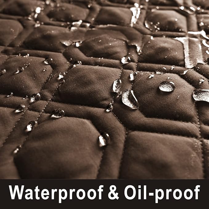 100% Waterproof Dog Bed Cover 120x82 inch Reversible Reusable Camping Mat - Image 3