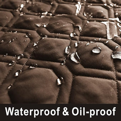 100% Waterproof Dog Bed Cover 30x70 inch Reversible Reusable Camping Mat - Image 3