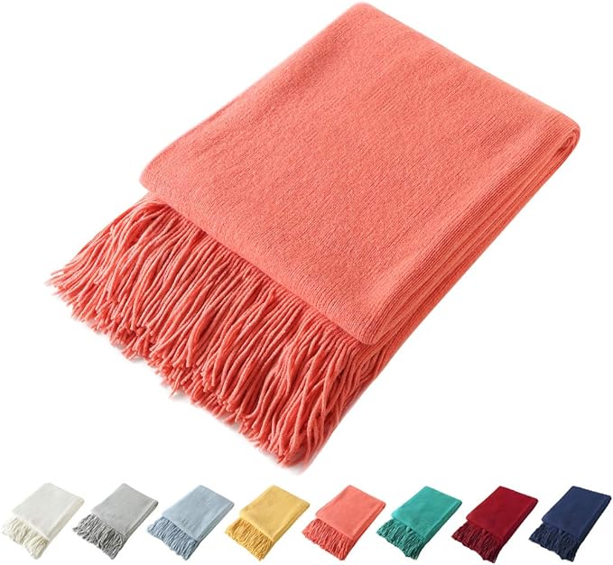 Homiest Decorative Knitted Throw Blanket by Homiest