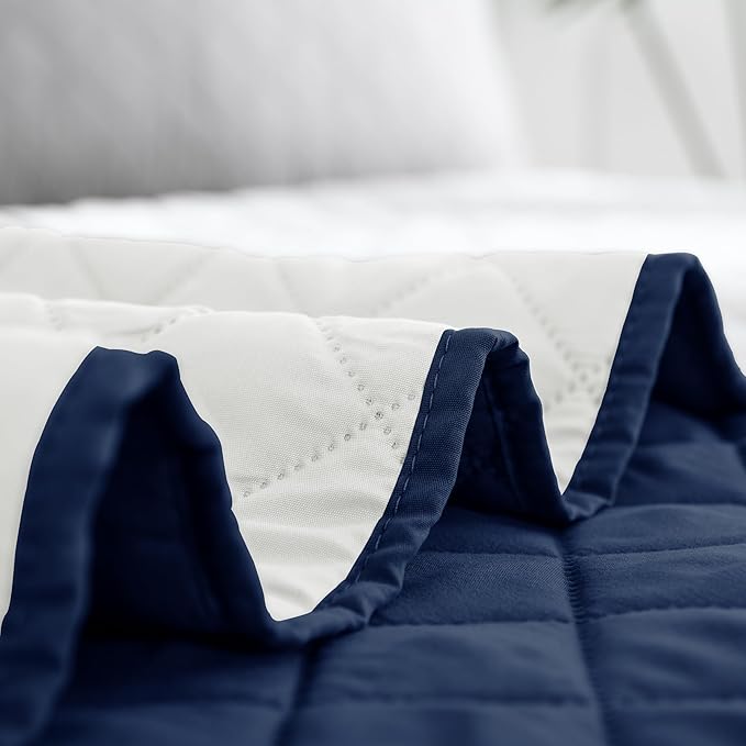 Easy-Going Full/Queen Size Reversible Quilt Set - Image 7