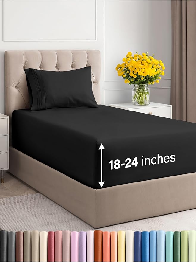 Extra Deep Pocket Twin Sheets - Image 2