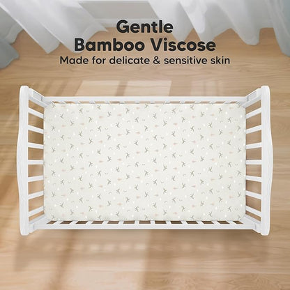 KeaBabies 2-Pack Baby Crib Sheets - Image 2