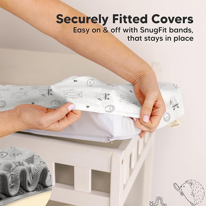 2-Pack Organic Changing Pad Covers - Image 5