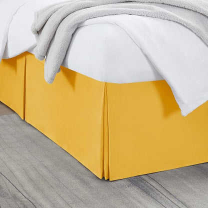 Nestl Yellow Full Bed Skirt by Nestl