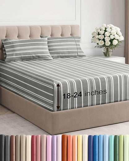 Extra Deep Pocket King Sheets by CGKUnlimited