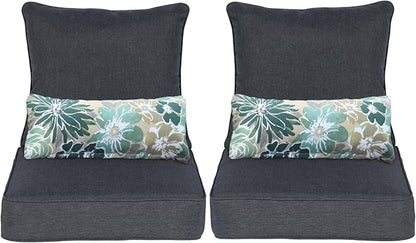 Aoodor Outdoor Chair Cushion, 22 x 24 Inch Water-Resistant, Fade-Resistant by Aoodor
