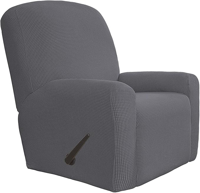 Easy-Going 4 Pieces Oversized Recliner Stretch Sofa Slipcover Sofa Cover by Easy-Going