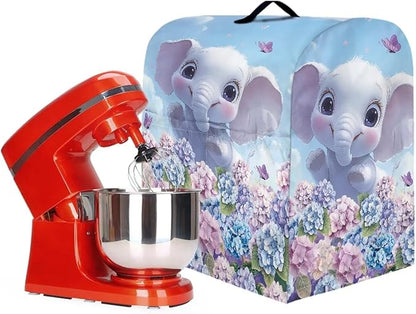 Cute Cartoon Elephant Mixer Cover Stand Dust Proof Covers - Image 3