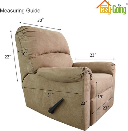 Easy-Going Recliner Stretch Sofa Slipcover Sofa Cover 4-Pieces Furniture - Image 6