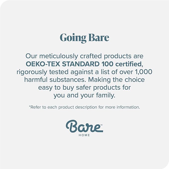 Bare Home 2-Pack Fitted Bottom Sheets Full - Image 7