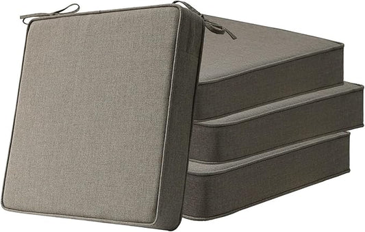 Sunbrella Square Corner Seat Cushions, Indoor Outdoor Water Repellent Universal by Unimatta