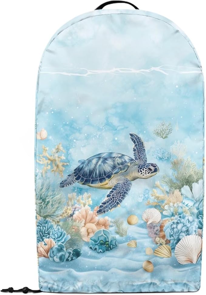 Undersea Turtle Coral Blender Dust Cover Kitchen Small Appliance Decor Anti - Image 2