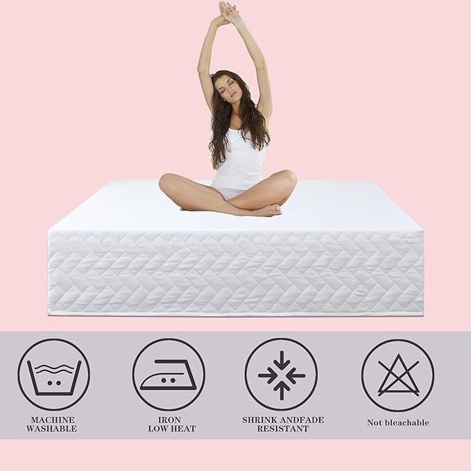 King Bed Skirt-Box Spring Cover - Image 4