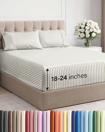 Extra Deep Pocket King Sheets by CGKUnlimited