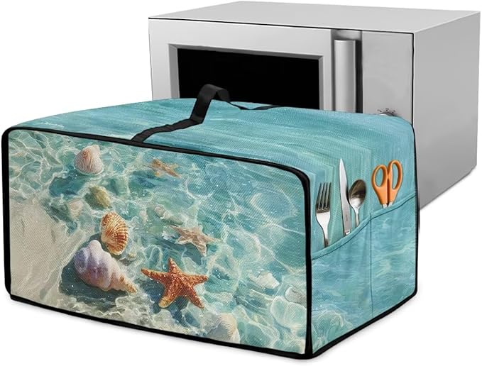 Toaster Oven Cover Washable Small Kitchen Appliance Dust Cover by Garucesta