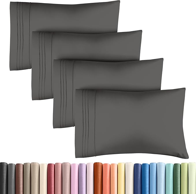 King Pillow Cases Set of 4 by CGKUnlimited