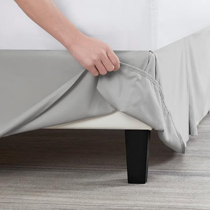 Nestl Silver Full Bed Skirt - Image 5