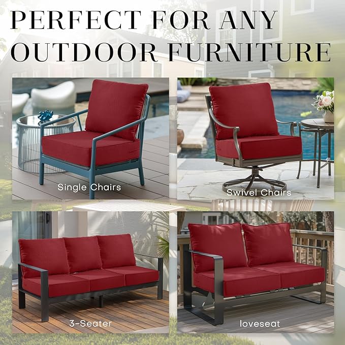 Rilyson Patio Cushions for Outdoor Furniture - Image 7