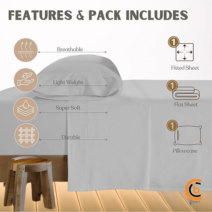 Camping Cot Sheets 25" x 75" - Image 4