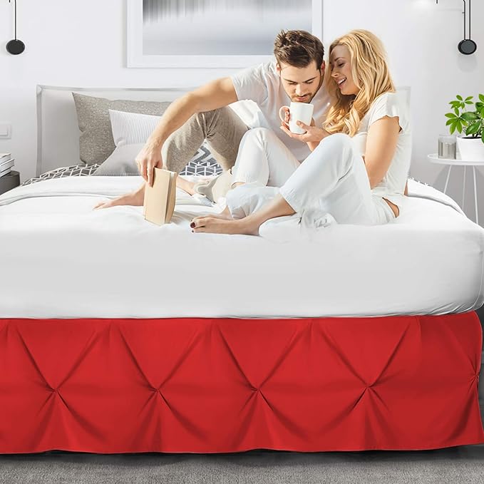 Nestl Red Bed Skirt - Image 6