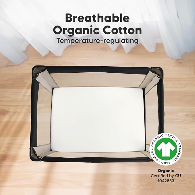 2-Pack Mini Crib Sheets Fitted - Image 2