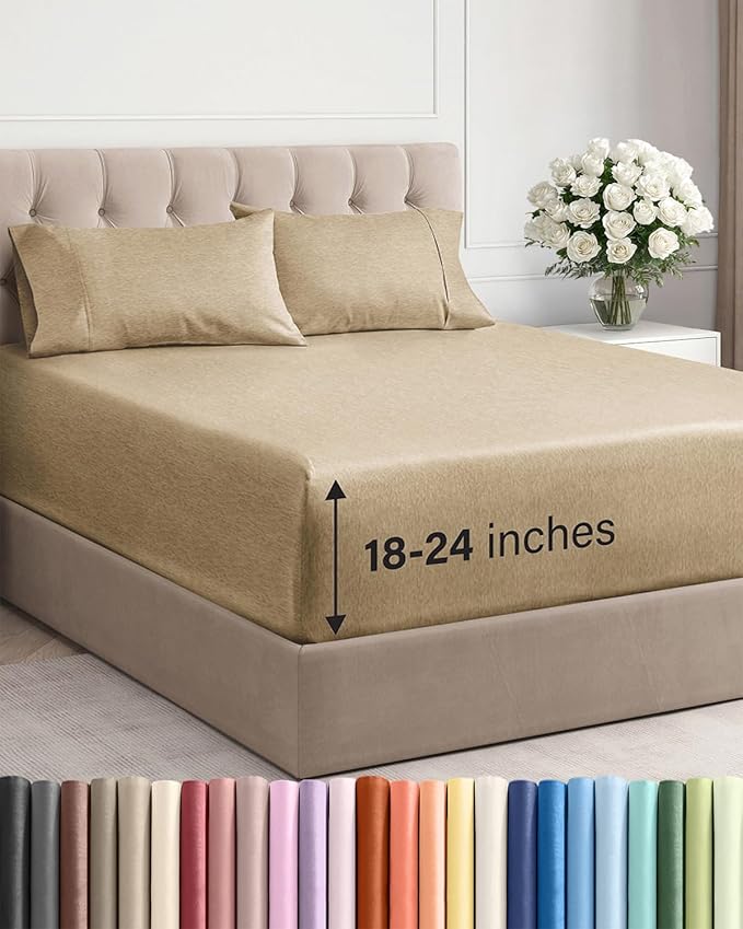 Extra Deep Pocket Queen Sheet Set by CGKUnlimited