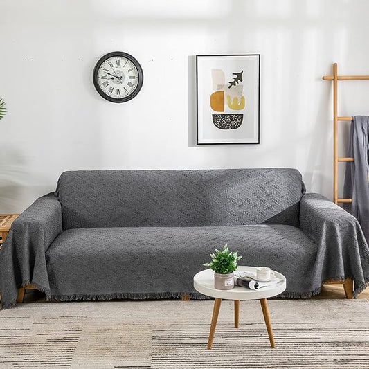 AIVIA Couch Cover Sheet Blanket, Oversized Couch Covers by AIVIAChairCouchSofaCoverThrowBlanket
