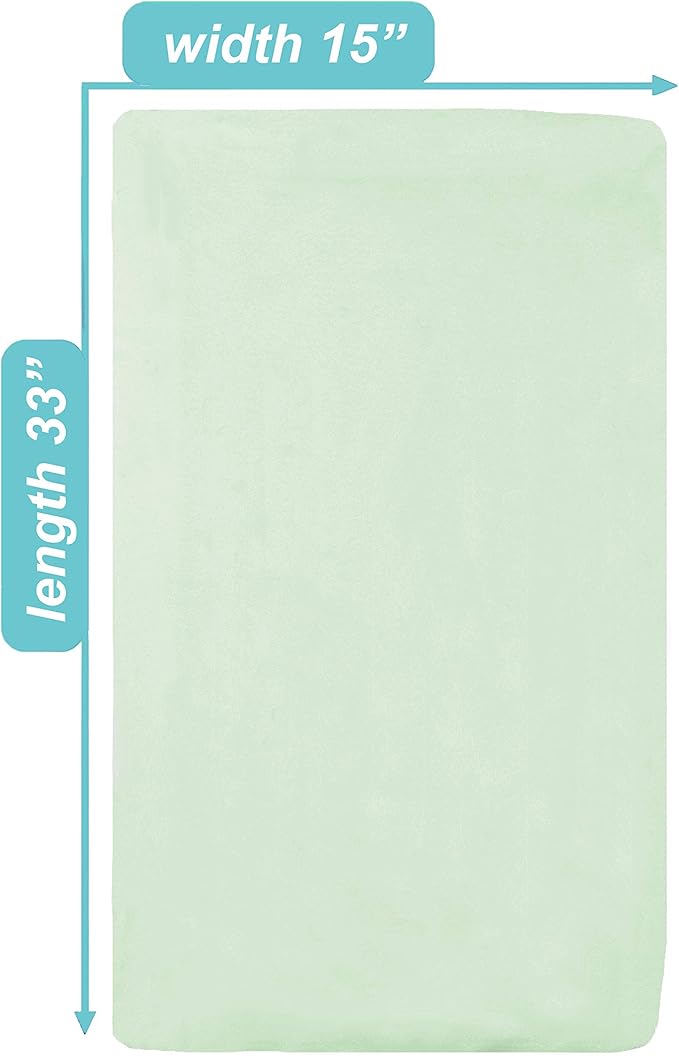 American Baby Company 15" x 33" Fitted Bassinet Sheet, 100% Natural Cotton - Image 2