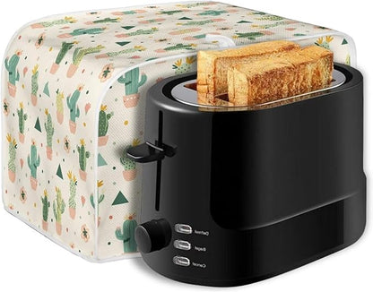ZFRXIGN Cactus Toaster Cover 2 Slice Wide Slot Toaster Dust Covers Oven Cover - Image 6