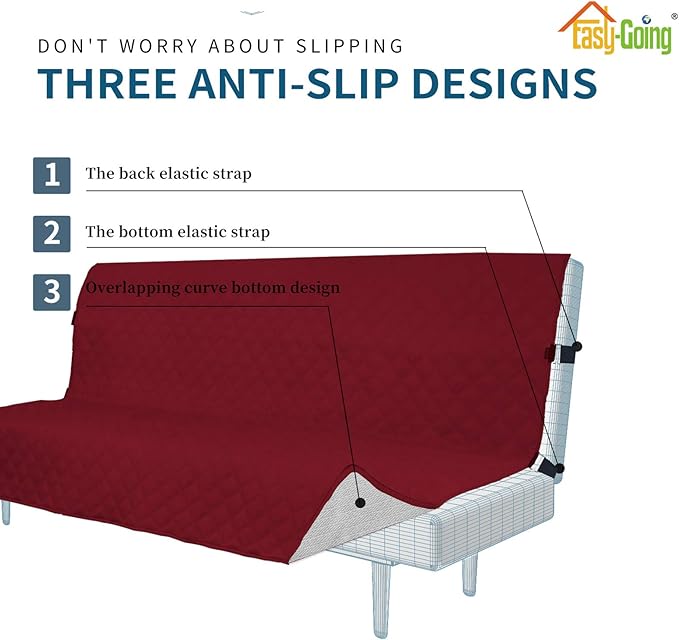 Easy-Going Sofa Slipcover Futon Cover Waterproof Couch Cover Furniture - Image 3