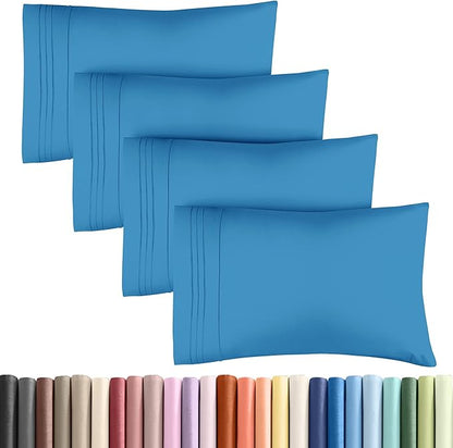 King Pillow Cases Set of 4 by CGKUnlimited