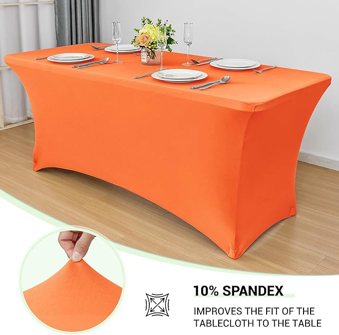 Obstal 6ft Stretch Spandex Table Cover - Image 2