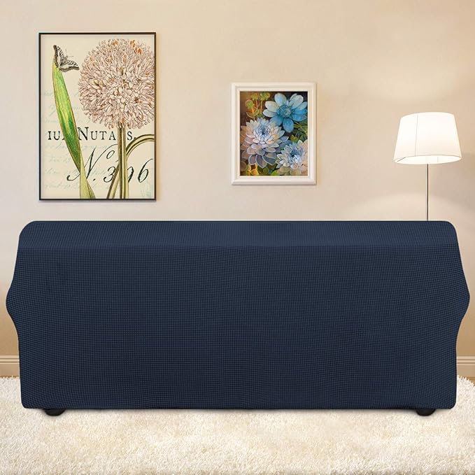 Easy-Going Stretch 4 Seater Sofa Slipcover 1-Piece Sofa Cover Furniture - Image 3