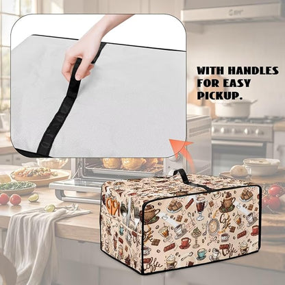 Toaster Oven Dust Cover Small Kitchen Appliance Cover - Image 4