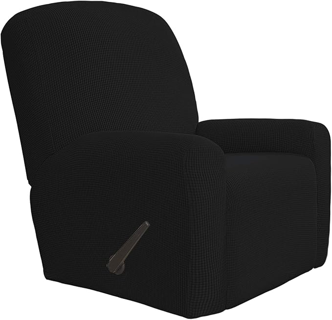 Easy-Going 4 Pieces Oversized Recliner Stretch Sofa Slipcover Sofa Cover by Easy-Going