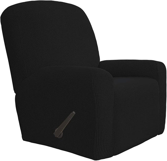 Easy-Going 4 Pieces Oversized Recliner Stretch Sofa Slipcover Sofa Cover by Easy-Going