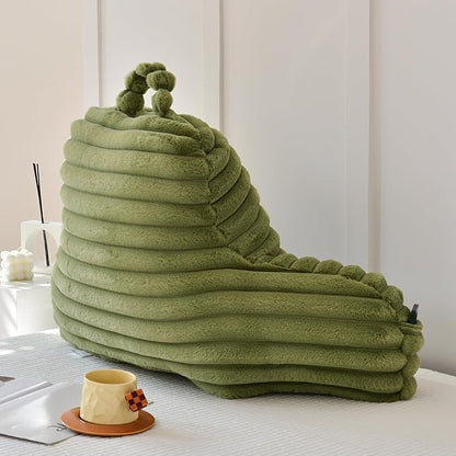 Yaoshuho Large Reading Pillow for Adults, Back Support Pillow for Sitting Up in - Image 5